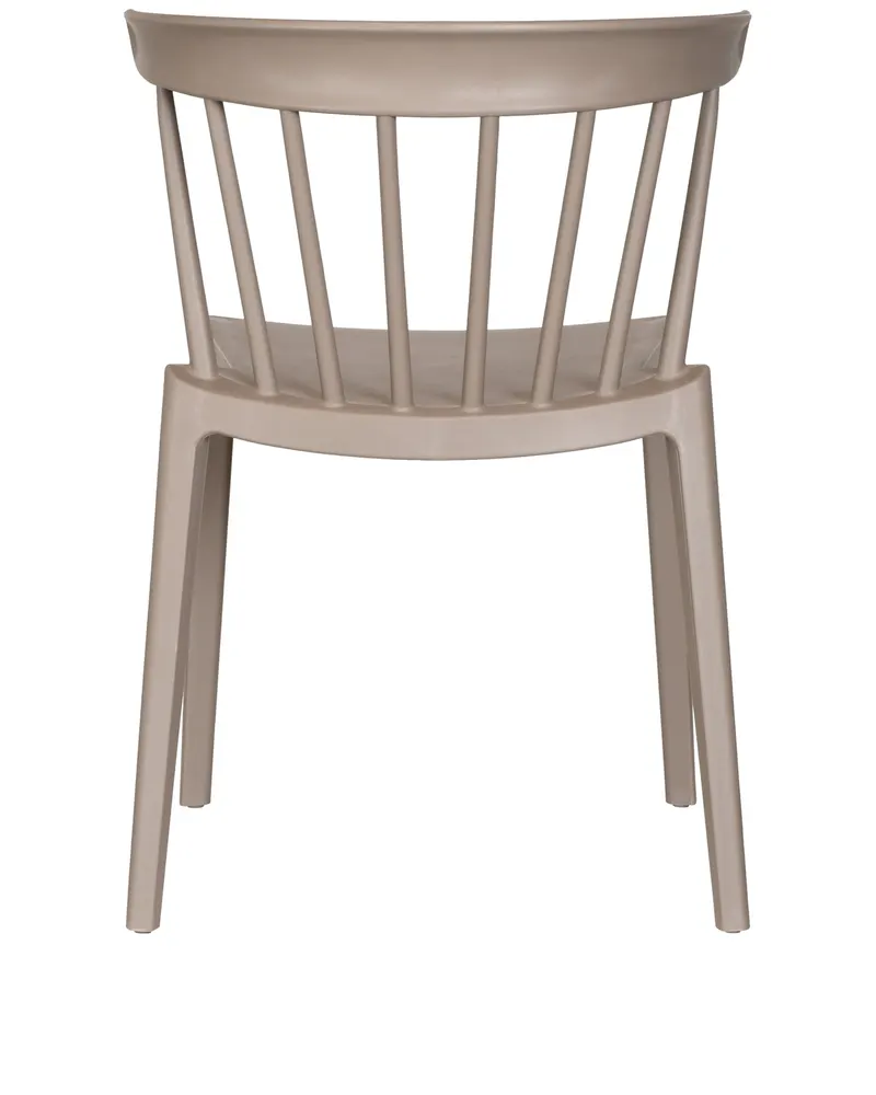 Bliss Gartenstuhl mit Sprossenlehne, Taupe, Ansicht 4