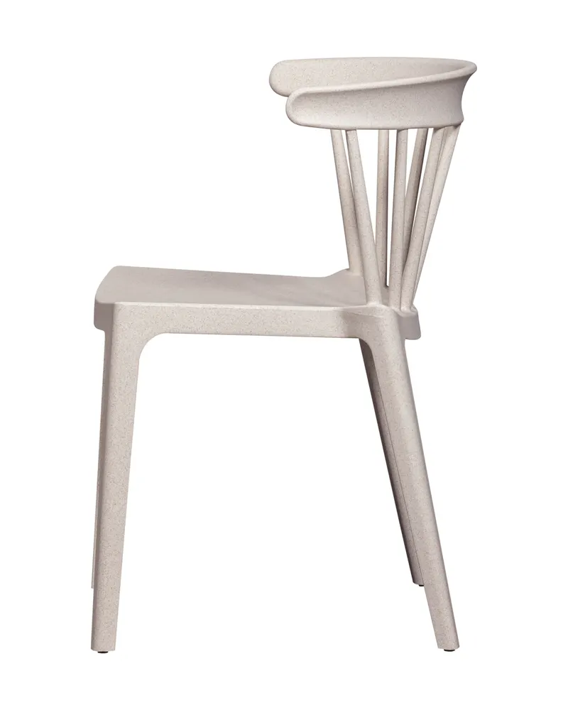 Bliss Gartenstuhl mit Sprossenlehne, Off white melange, Ansicht 3