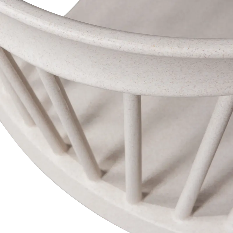 Bliss Gartenstuhl mit Sprossenlehne, Off white melange, Detail, Ansicht 1