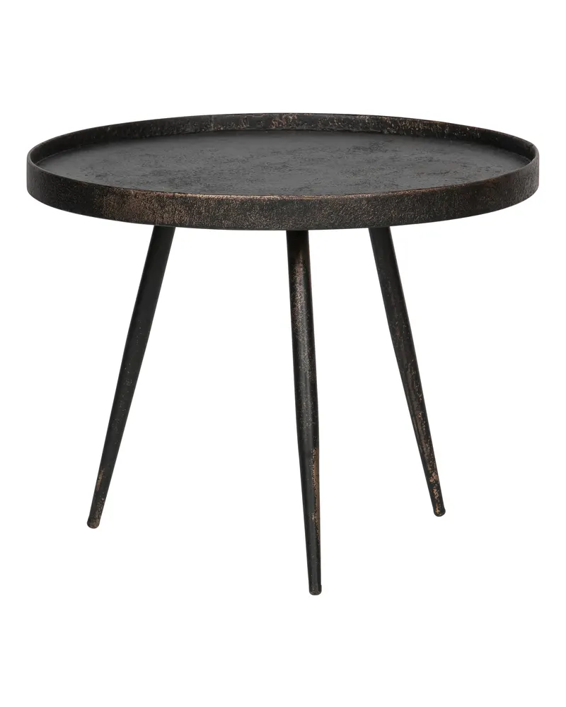 Bounds Beistelltisch mit runder Platte, Antique gold