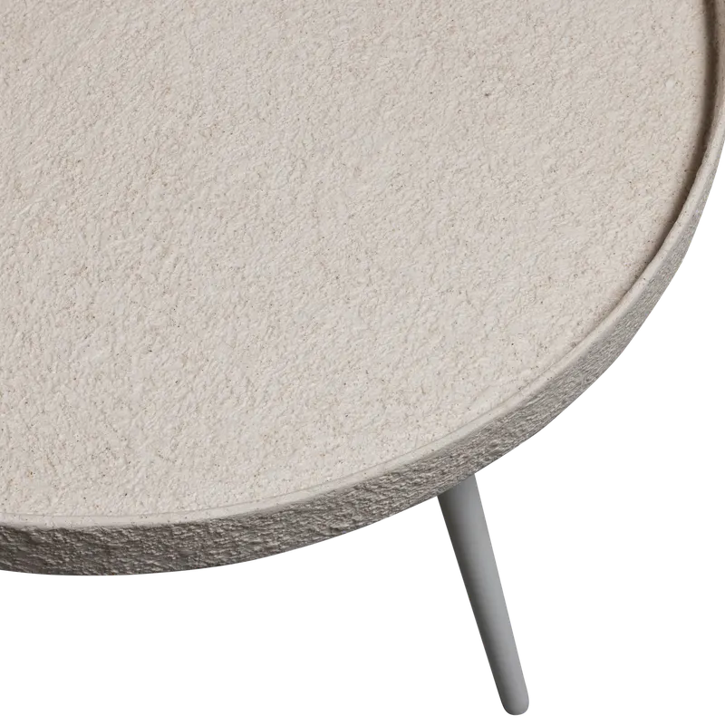 Bounds Beistelltisch mit runder Platte, Natur, Detail