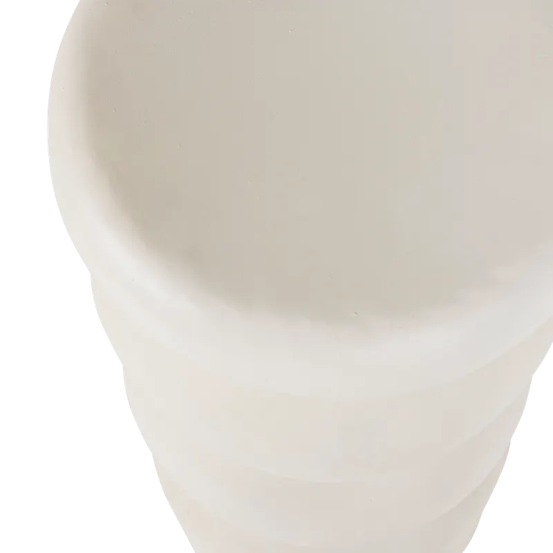 Brilo Beistelltisch aus Metall, Creme, Detail