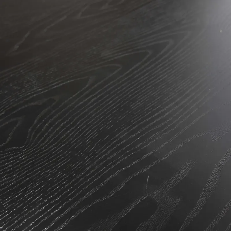 Bruno Esstisch rund Ø120 cm, Schwarz, Detail