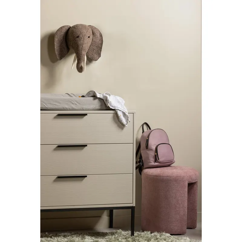 Charlie Hocker, Blush, Chenille, im Wohnraum, Ansicht 2