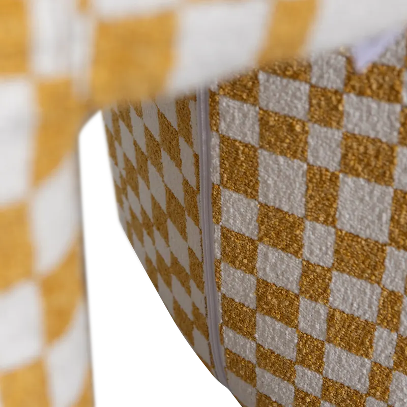 Charlie Hocker, Gelb, Karomuster, Detail, Ansicht 1