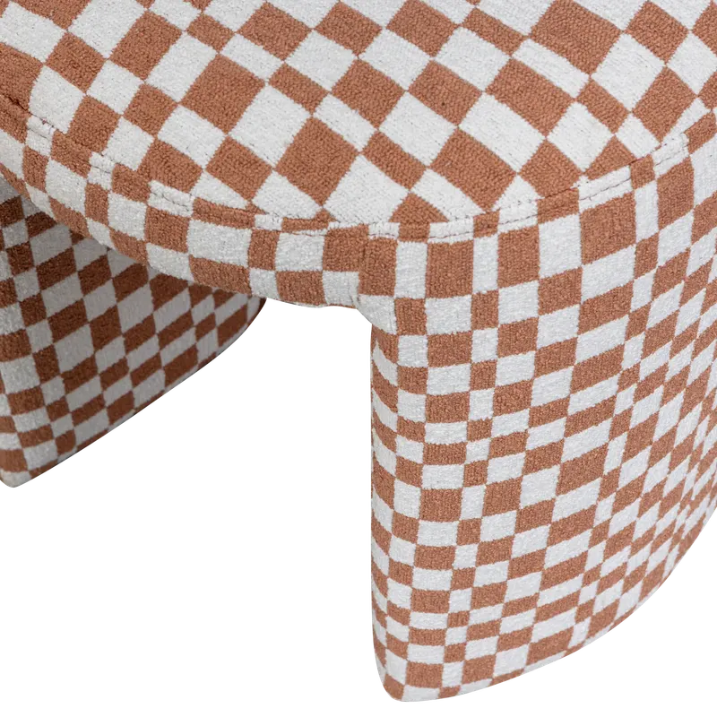 Charlie Hocker, Orange, Karomuster, Detail, Ansicht 1