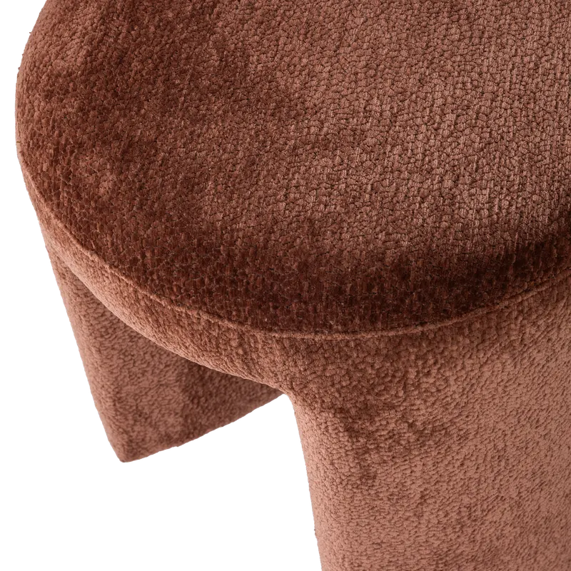 Charlie Hocker, Rostbraun, Strukturstoff, Detail