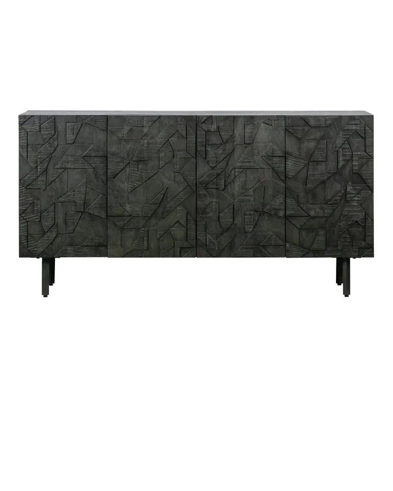 Counter Sideboard, Schwarz, Ansicht 2