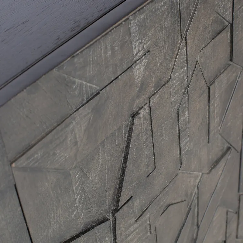 Counter Sideboard, Schwarz, Detail, Ansicht 2