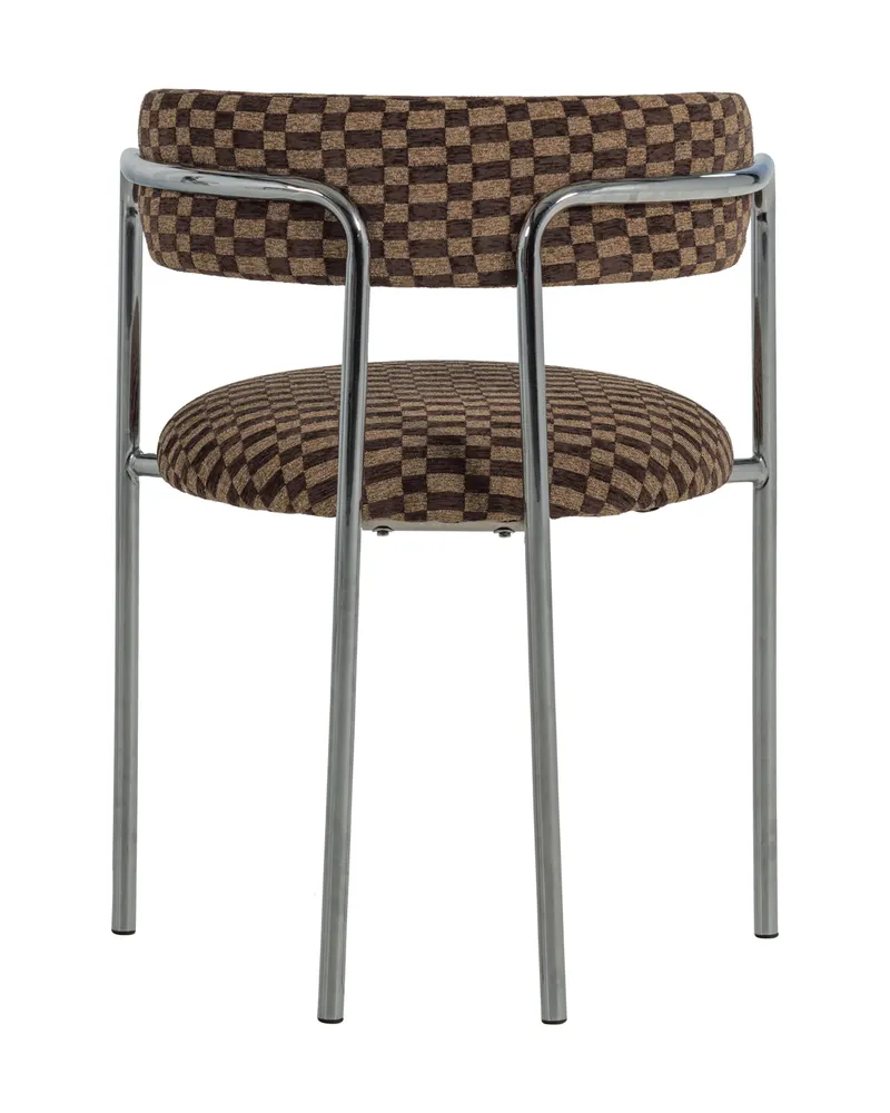 Cuby Esszimmerstuhl im 2er-Set, Braun, Ansicht 5