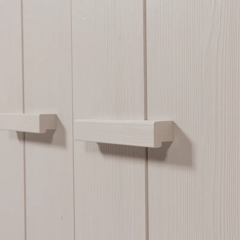 Dennis Kleiderschrank mit unteren Schubladen, Dust, Detail, Ansicht 1