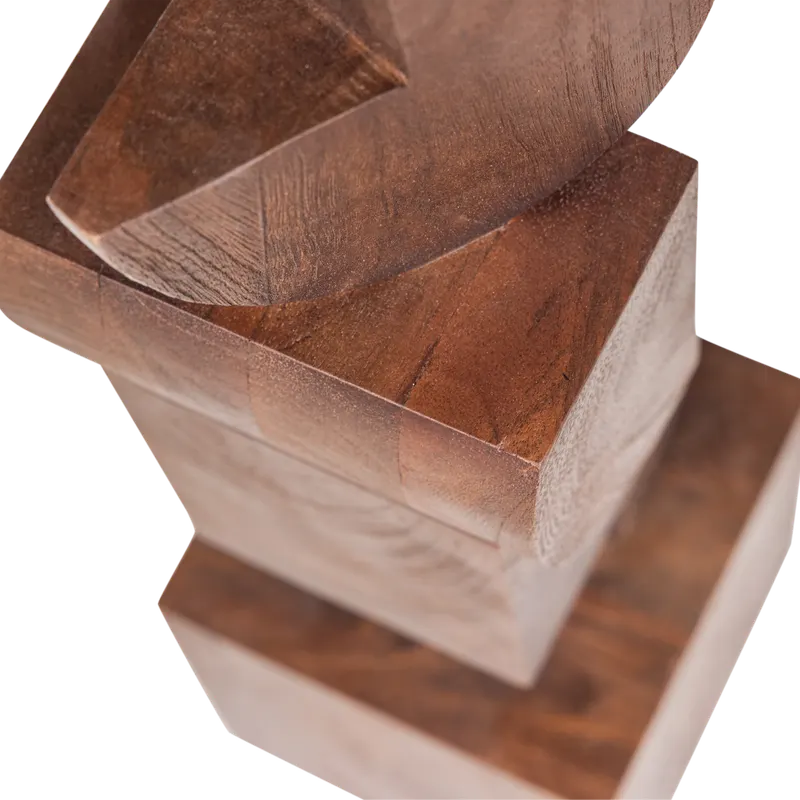 Draxa Dekofigur Braun, Detail