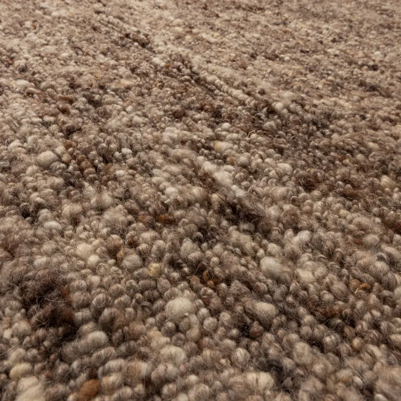 Efia Teppich, Braun-melange, 170 × 240 cm, Detail