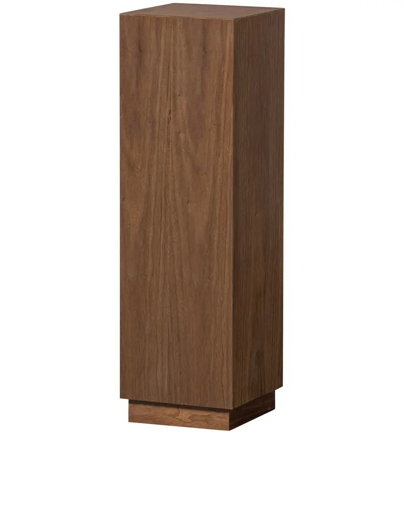 Enid Pflanzenständer aus MDF mit Walnussfurnier