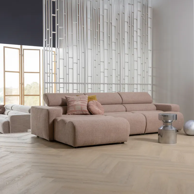 Feis Dekokissen 3er-Set, Rosa, im Wohnraum, Ansicht 2