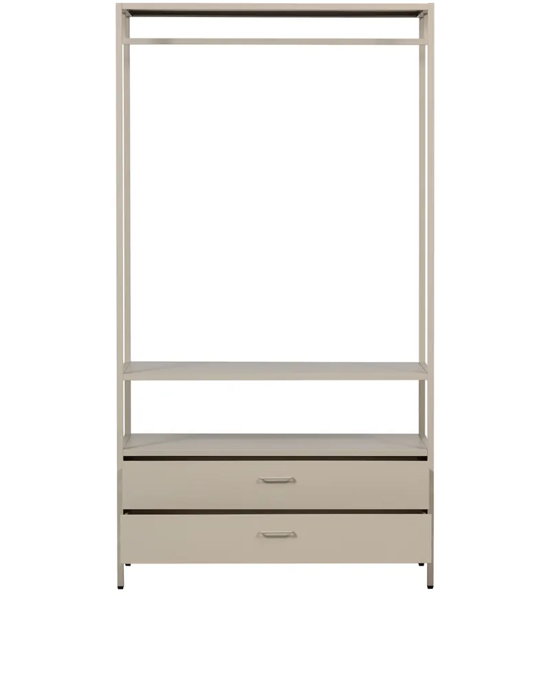 Ferris Kleiderschrank mit Schubladen, Sand, Ansicht 3