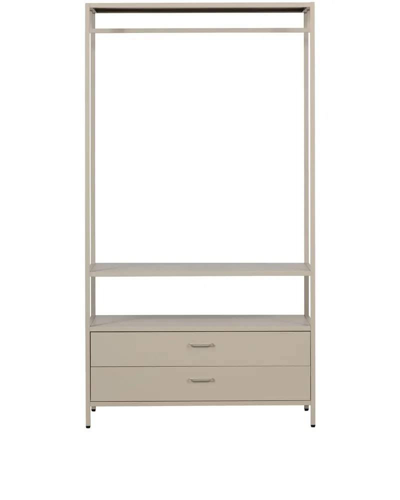 Ferris Kleiderschrank mit Schubladen, Sand, Ansicht 4