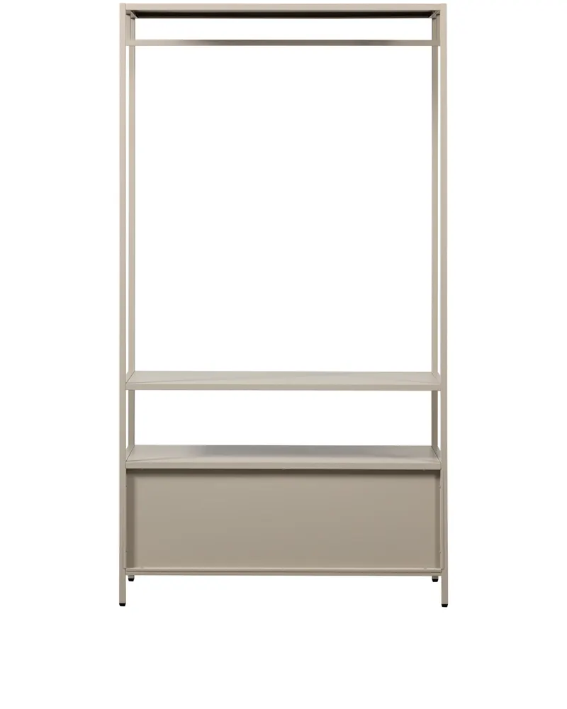 Ferris Kleiderschrank mit Schubladen, Sand, Ansicht 6