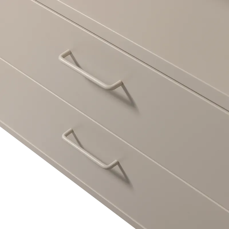 Ferris Kleiderschrank mit offener Kleiderstange, Sand, Detail, Ansicht 2
