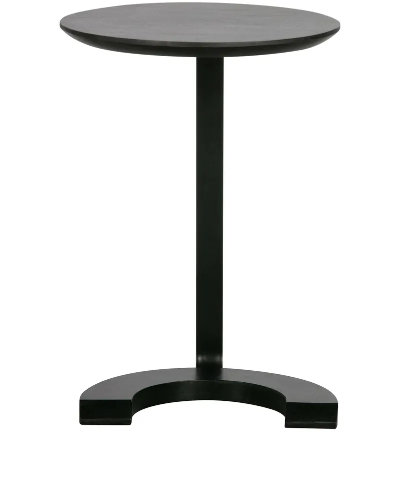 Floor Beistelltisch mit runder Platte, Schwarz, Ansicht 2