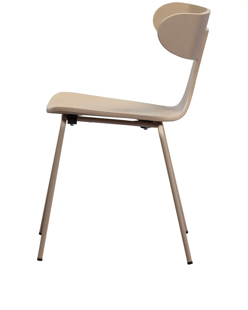 Form Esszimmerstuhl aus Eschenfurnier, Ansicht 3