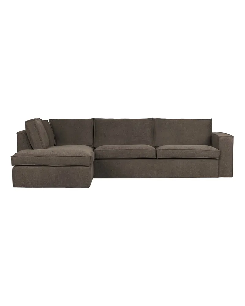 Freddie Ecksofa links Braun, Ansicht 2