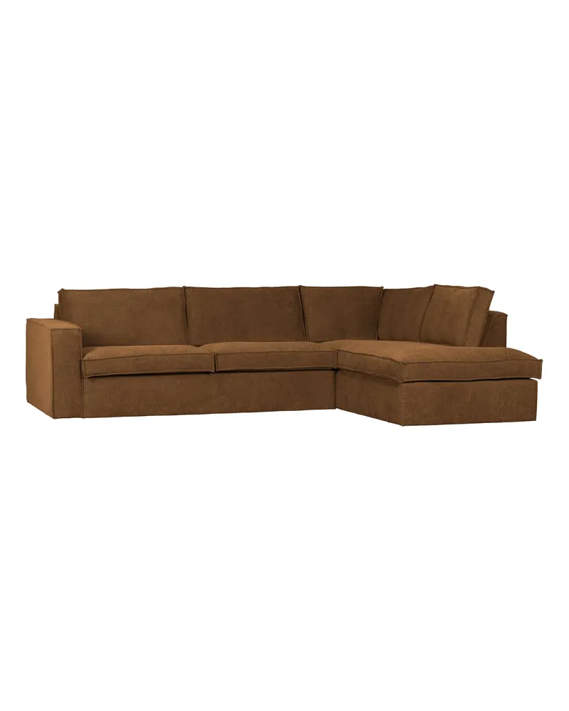 Freddie Ecksofa rechts Bronze, Ansicht 1