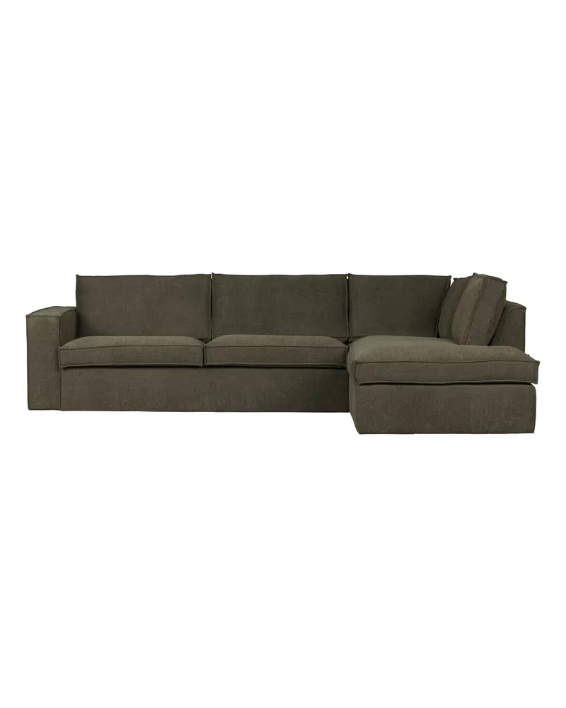Freddie Ecksofa rechts Warmes grün, Ansicht 2