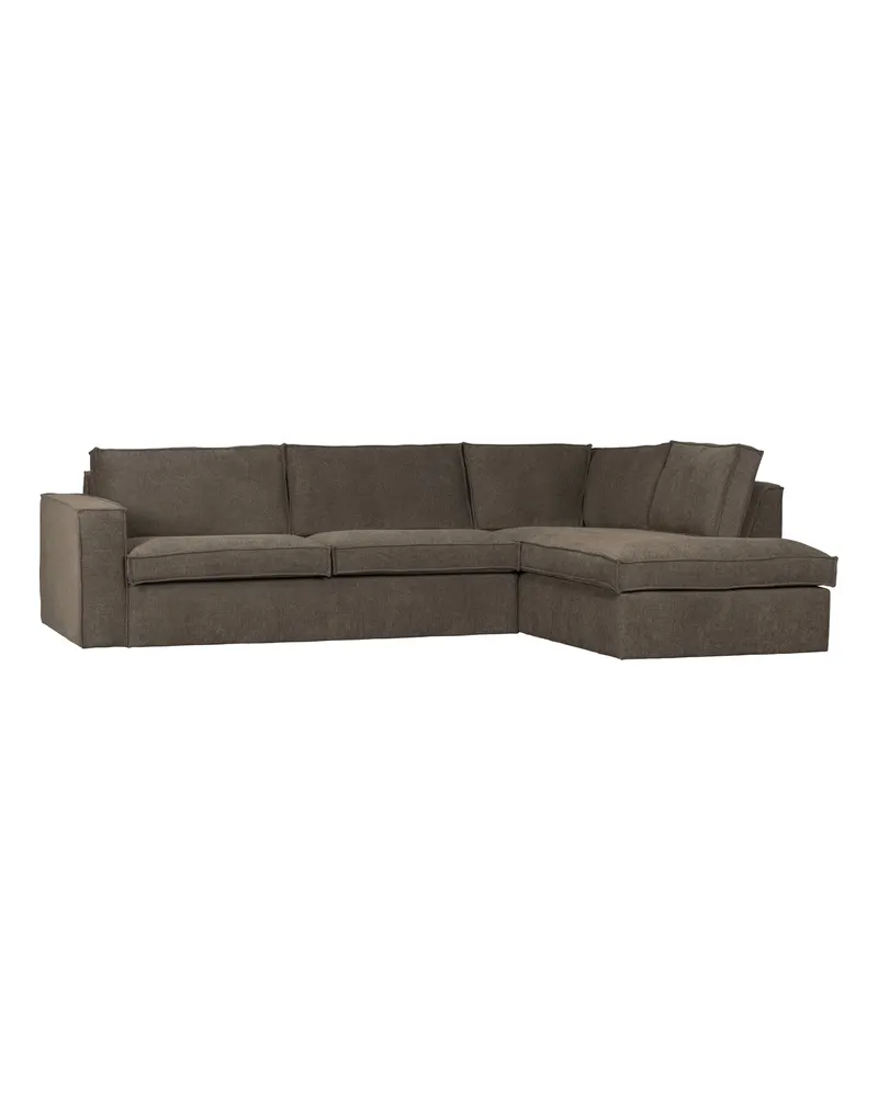 Freddie Ecksofa rechts Braun, Ansicht 1