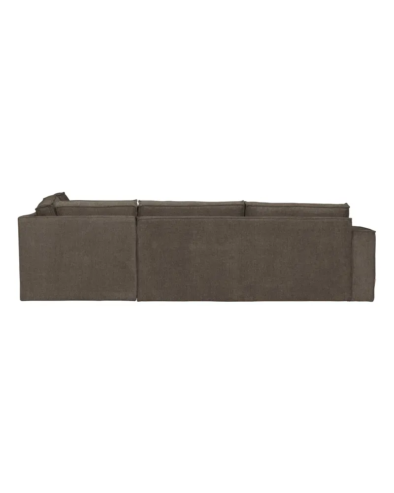 Freddie Ecksofa rechts Braun, Ansicht 3