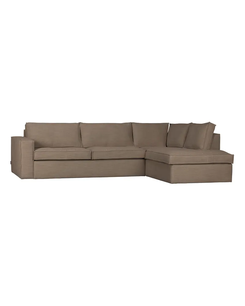 Freddie Ecksofa rechts Leber, Ansicht 1