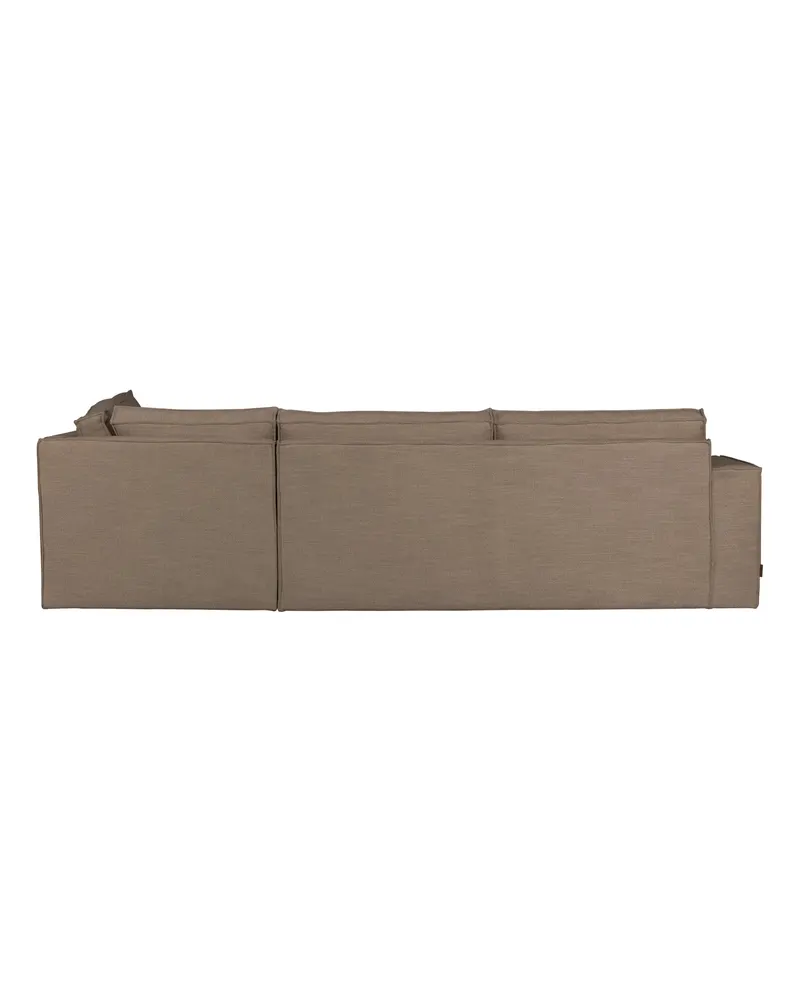 Freddie Ecksofa rechts Leber, Ansicht 3