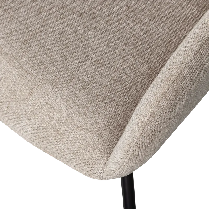 Grant-Jaki Esszimmerstuhl, Sand, Detail, Ansicht 2