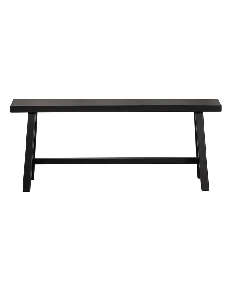 Imme Sitzbank, Schwarz, 110 cm, Ansicht 2