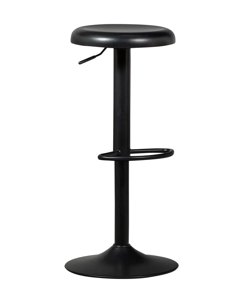 Isaac Barhocker höhenverstellbar, Schwarz, Ansicht 1
