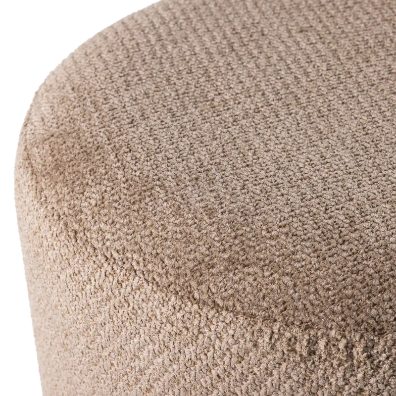 Islen Hocker mit Drehfuß, Braun, Detail, Ansicht 2