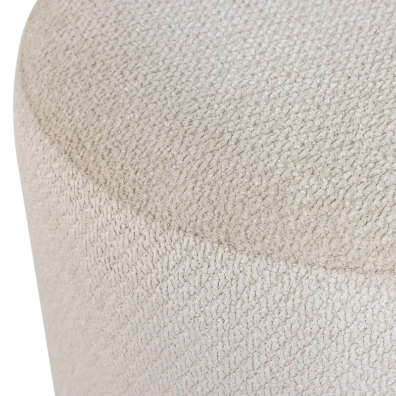 Islen Hocker mit Drehfuß, Beige, Detail, Ansicht 2