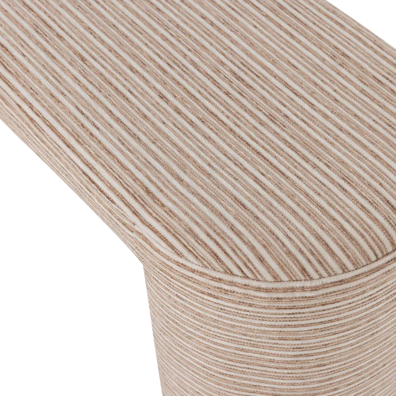 Jacob Sitzbank, gepolstert, Hellbraun, Detail, Ansicht 1