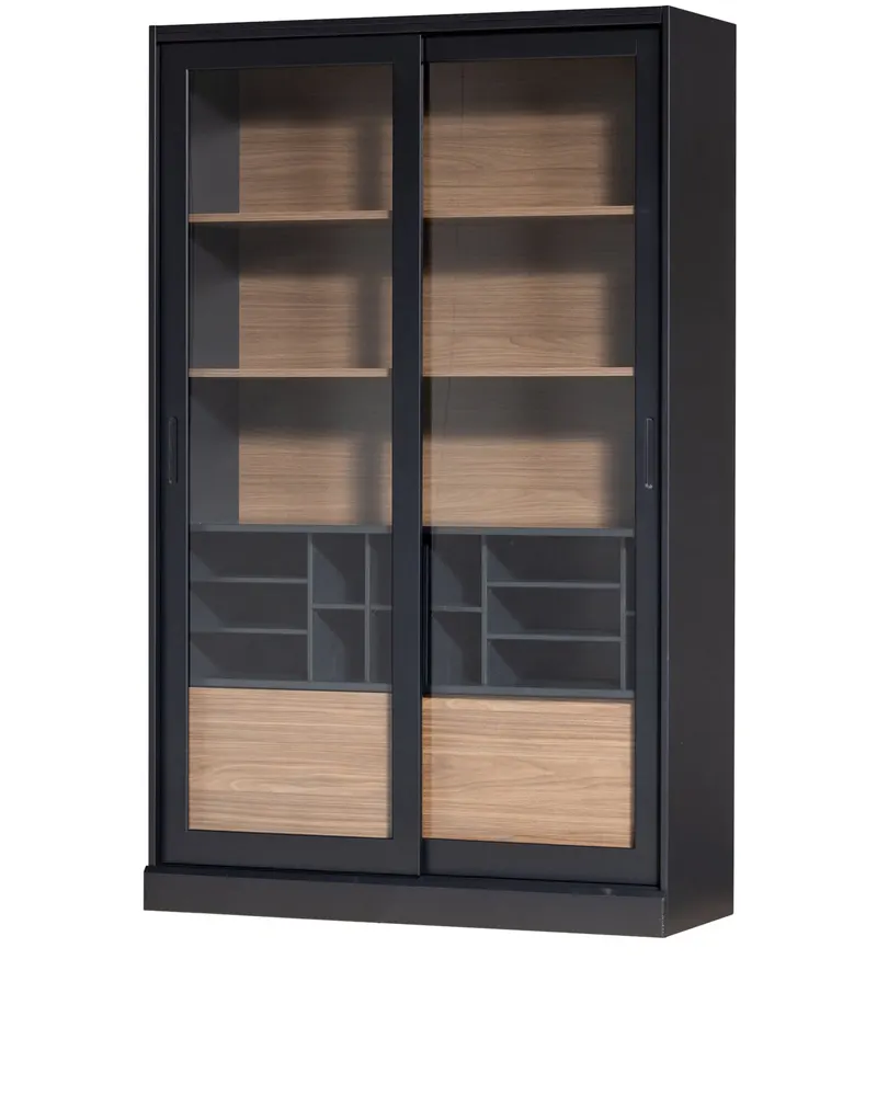James Vitrine mit Glastüren, FSC®-zertifiziert