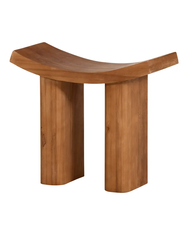 Japan Hocker aus Paulowniaholz