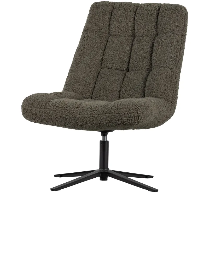 Job Sessel aus Teddy-Polyester