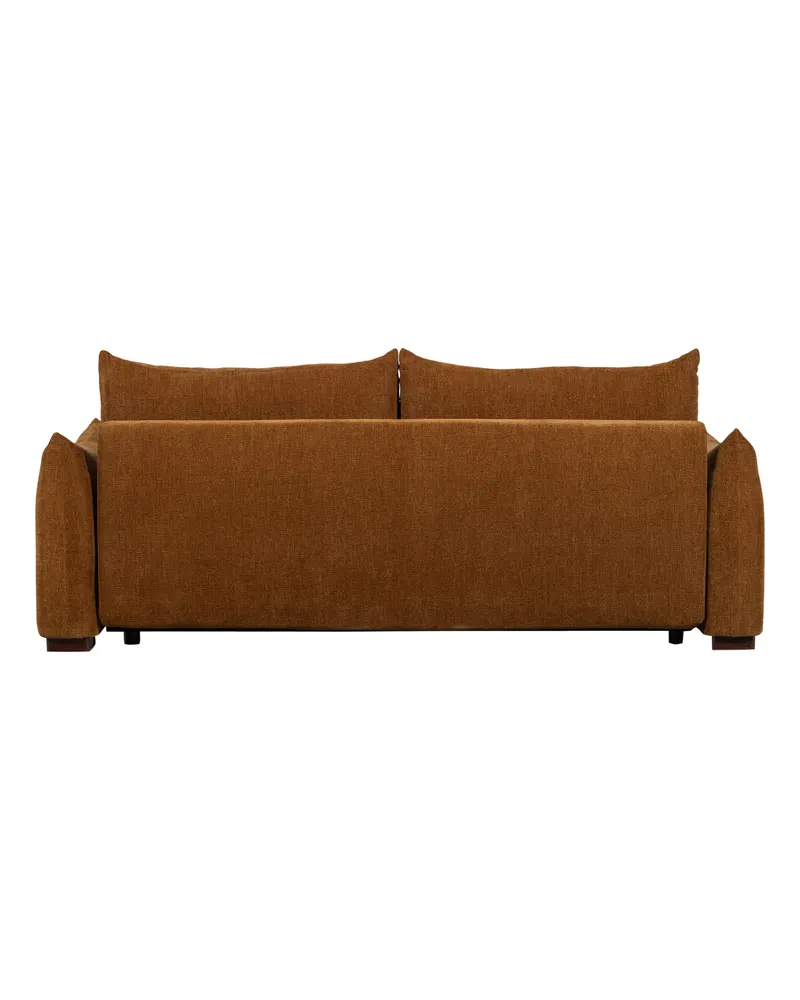 Jonne Schlafsofa mit Chenillebezug, Braun, Ansicht 6