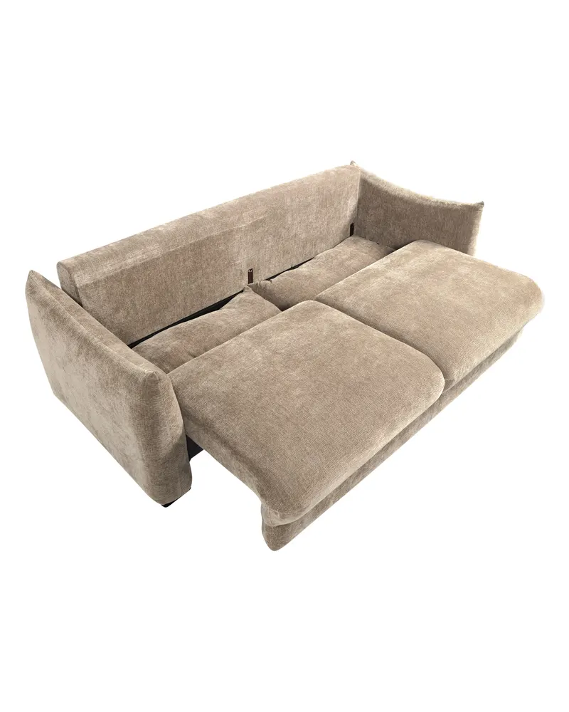 Jonne Schlafsofa mit Chenillebezug, Natur, Ansicht 3