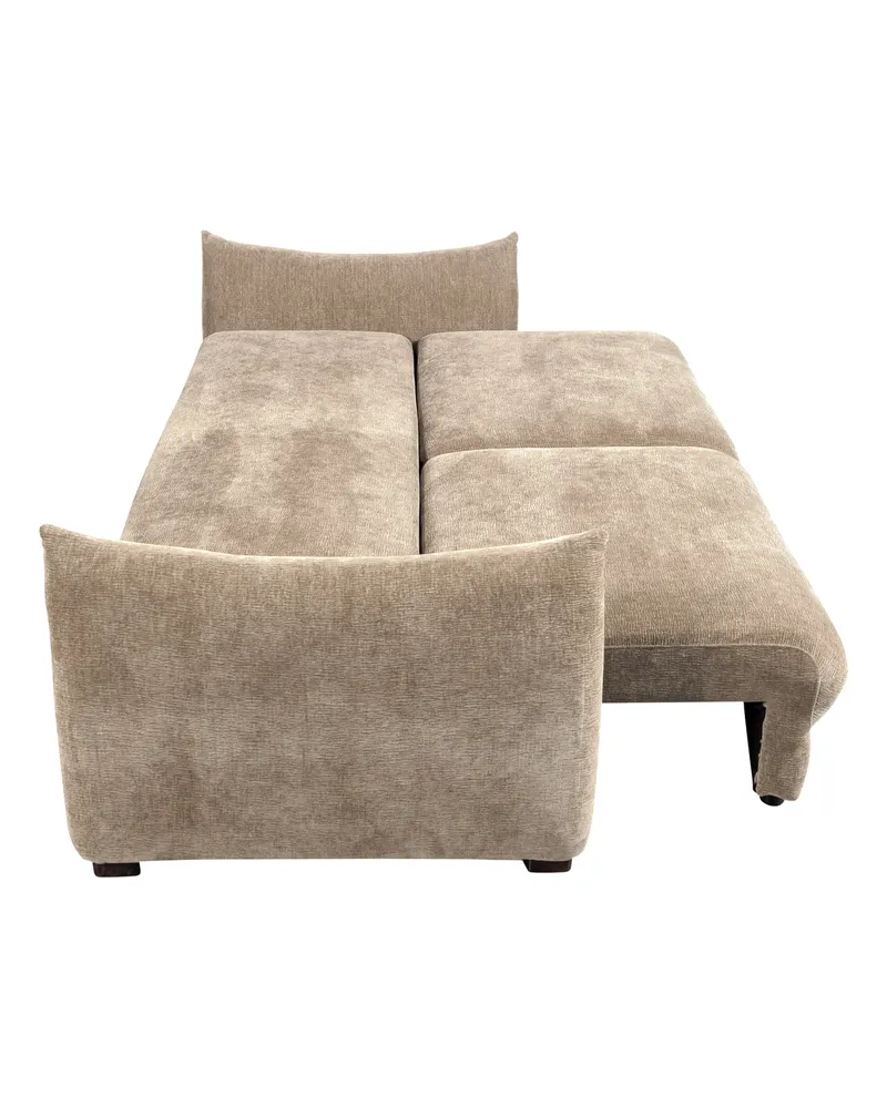 Jonne Schlafsofa mit Chenillebezug, Natur, Ansicht 4