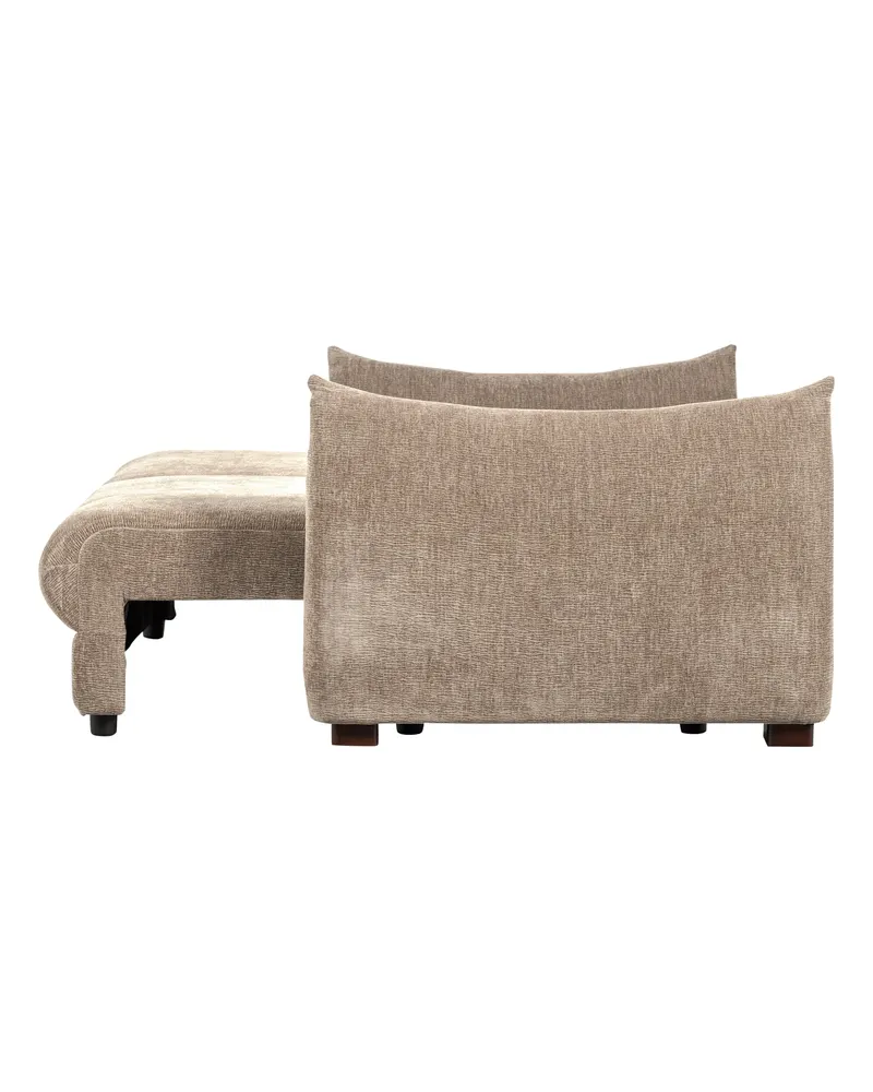 Jonne Schlafsofa mit Chenillebezug, Natur, Ansicht 5