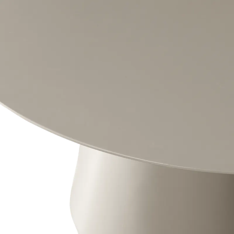 Jorre runder Esstisch mit Mittelfuß, Ø 120 cm, Antik-beige, Detail