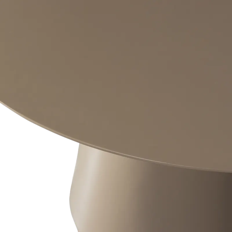 Jorre runder Esstisch mit Mittelfuß, Ø 120 cm, Militärbraun, Detail