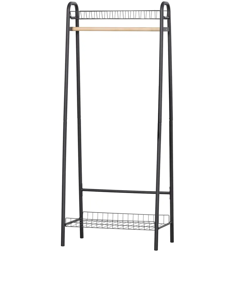 Jovi Garderobe mit zwei Drahtablagen