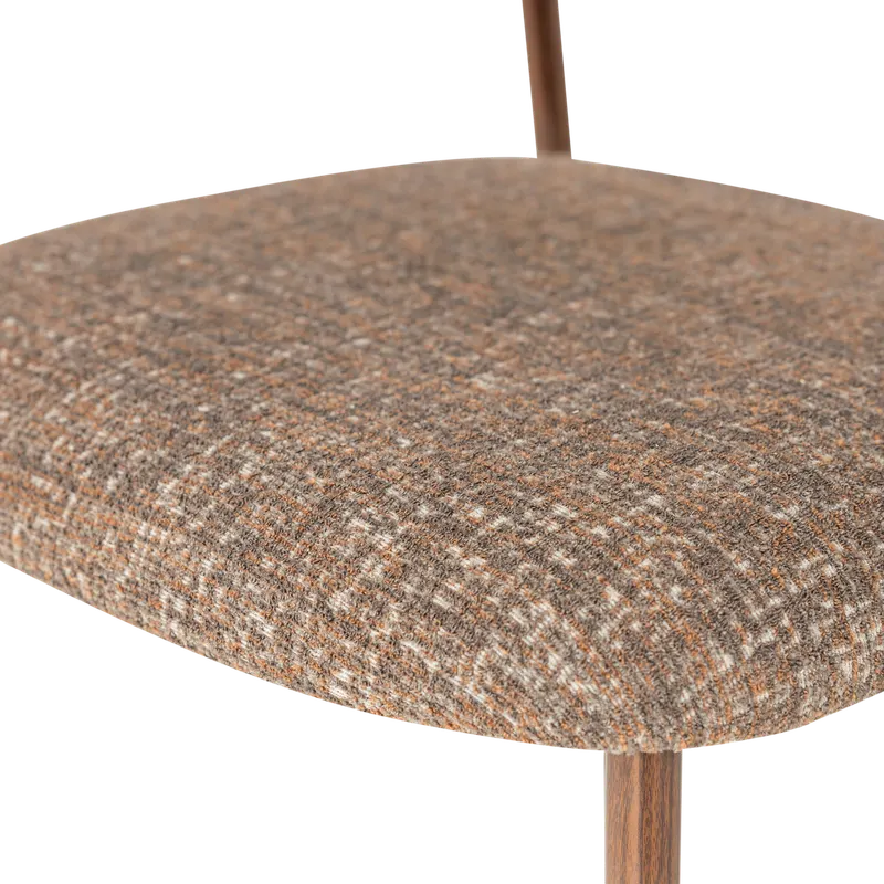 Kelu Esszimmerstühle im 2er-Set, Braun-melange, Detail, Ansicht 2