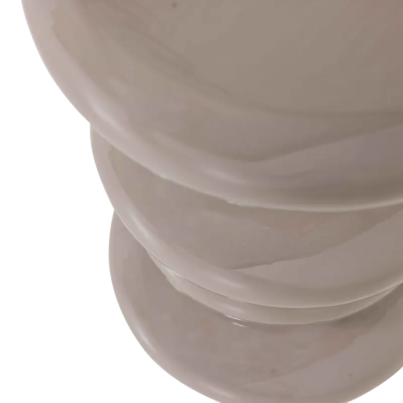 Kivo Beistelltisch aus Metall, Sand, Detail, Ansicht 2